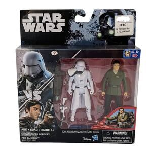 Star Wars Action Figure Set Snowtrooper & Poe Dameron - New (Hasbro, 2016)